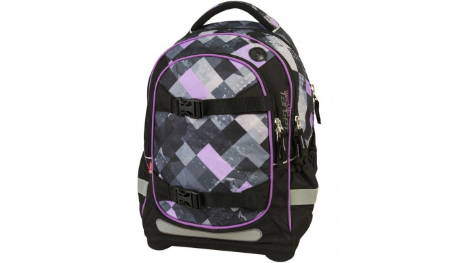 Koolikott Target Allover ErgoLite, must/roosa