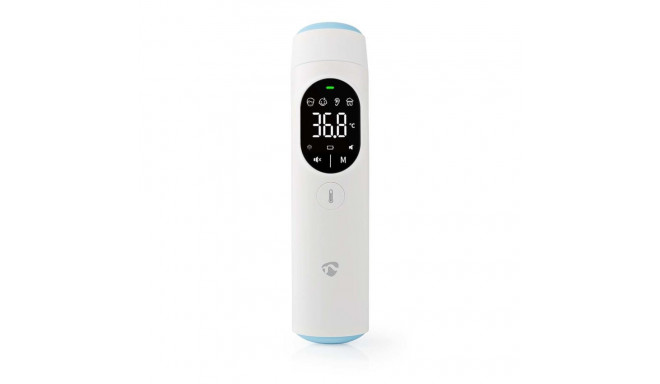 Nedis BTHTIR10WT digital body thermometer Remote sensing thermometer White Ear, Forehead Sensor