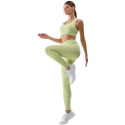 Legginsy damskie 4F FNK F306 jasna zieleń 4FRSS25TFTIF306 42S L