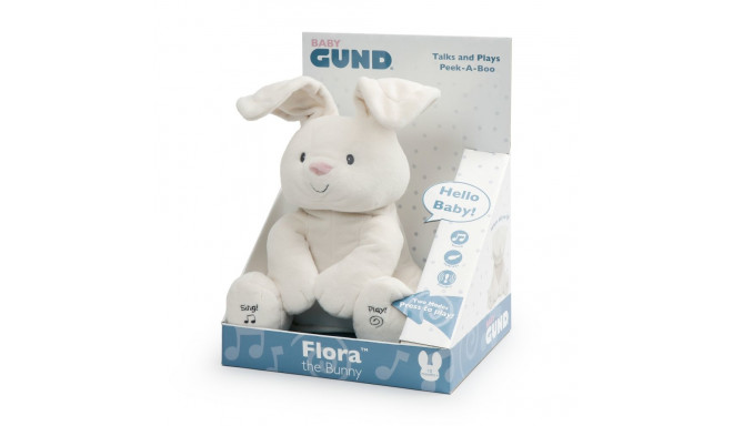 GUND интерактивный плюшевый зайчик