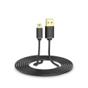 Ugreen universaalne mini USB andmesidekaabel 1m must (10355)