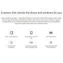 Ezviz T2C Smart Home Door & Window open Sensor for A3 Gateway White