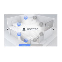 Ezviz A3-R200 Smart Home Gateway Control Hub for smart devices RJ45 Zigbee Wi-Fi White