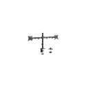 GEMBIRD Adjustable desk 2-display mount