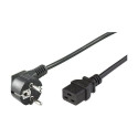 MicroConnect Power Cord CEE 7/7 - C19 1m PE0771901