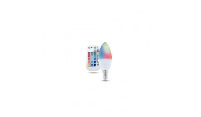 Forever Light LZE14C37RGB5W LED bulb Multi, White 3000 K 25 W E14 A