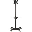 Techly Trolley Floor Stand LCD/LED/Plasma TV Stand 19"-37"