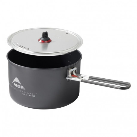 MSR 13231 matkatoiduvalmistusnõu pott 2,5 L alumiinium, hall