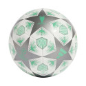 Piłka nożna adidas UCL Club 24/25 Knockout Stages biało-zielono-szara JH1283 4