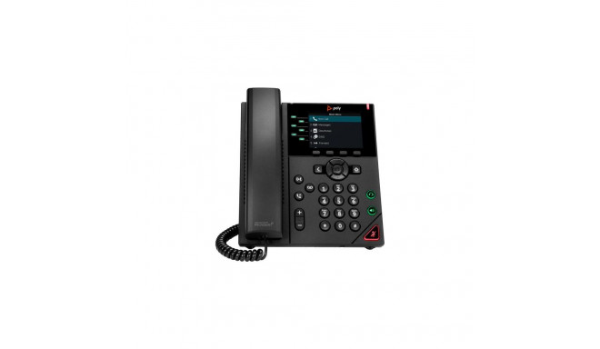 POLY VVX 350 6-Line IP Phone and PoE-enabled