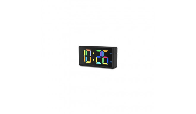 Hama Ibiza Digital alarm clock Black, Grey