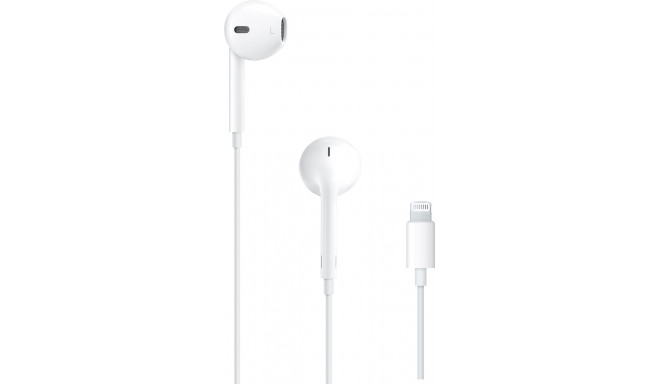 Apple наушники + микрофон EarPods Lightning