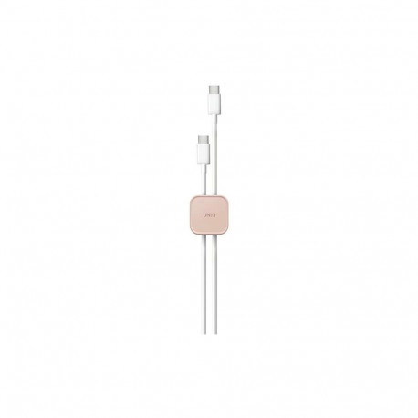 Uniq Pod Self-Adhesive Cable Organizer Set of 8 Pink/Blush Pink