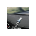 Uniq Pod Self-adhesive Cable Organizer Set of 8 Blue/Arctic Blue