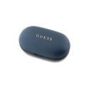 Guess Bluetooth headphones GUTWSPGTSPSB TWS + docking station blue/blue Grained Classic Logo