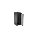 RACK CABINET 19" FREE-STANDING 47U/800X800 (FLAT PACK) WITH MESH DOOR LCD BLACK LANBERG