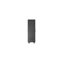 RACK CABINET 19" FREE-STANDING 37U/600X600 (FLAT PACK) WITH MESH DOOR LCD BLACK LANBERG