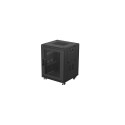 RACK CABINET 19" FREE-STANDING 15U/600X600 (FLAT PACK) WITH MESH DOOR BLACK LANBERG