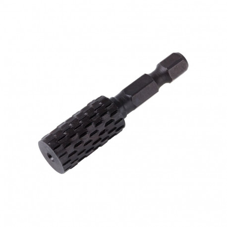 1 pöörlev rasp silinder metallile kuuskantvars