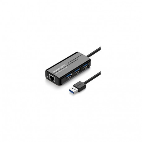 Ugreen 20265 Multifunctional Ethernet adapter 3 x USB 3.0, 1 x RJ45