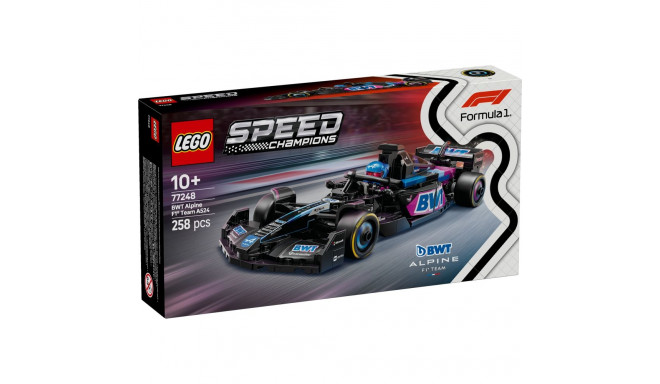 LEGO Speed Champions BWT Alpine F1 Team A524 võidusõiduauto