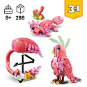 LEGO Creator metsloomad: roosa flamingo