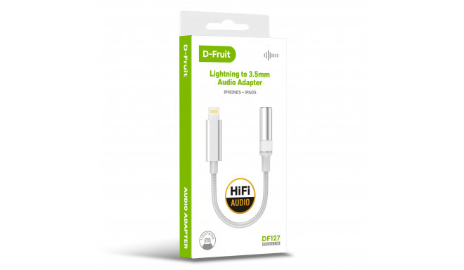 D-Fruit adapter Lightning - 3,5mm DF127