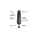 Logitech R500s Laser Presentation Remote, Graphite