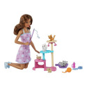 Barbie Kitty Condo Doll and Pets