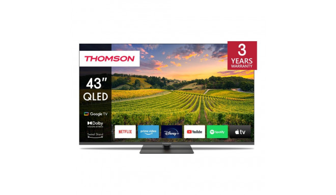 Thomson 43QG5C14 teler 109,2 cm (43") 4K Ultra HD nutiteler Wi-Fi must