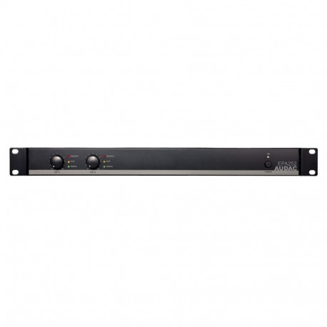 AUDAC EPA252 audio amplifier 2.0 channels Black