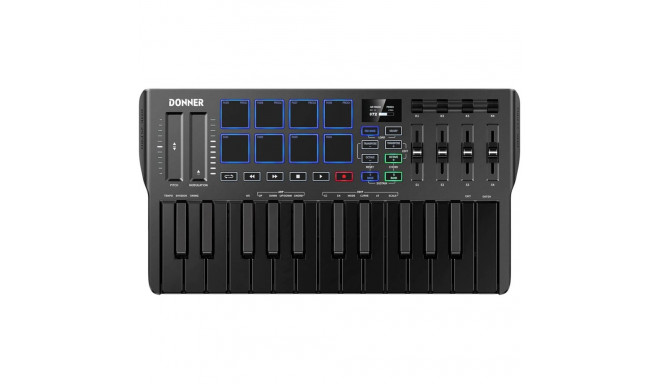 Donner DMK-25 Pro - MIDI juhtklaviatuur