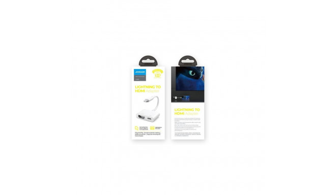 Joyroom Converter Lightning (male) to Digital HDMI (female) + Lightning (female), FullHD 1080p, 60Hz