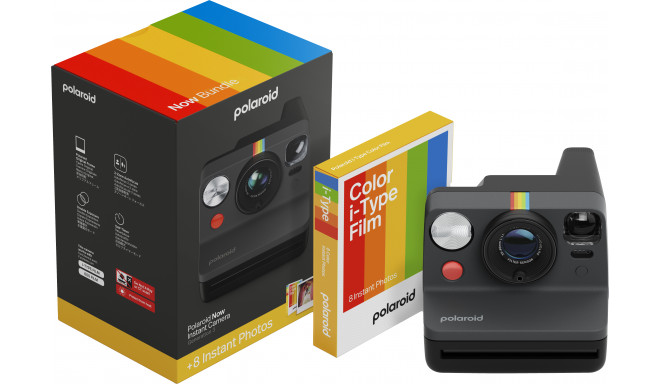 Polaroid Now Gen 3 Bundle, черный