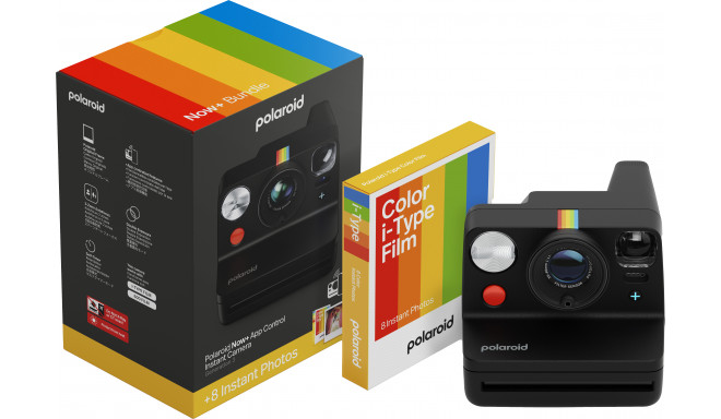 Polaroid Now+ Gen 3 Bundle, black