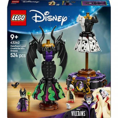 LEGO Disney Classic Maleficenti ja Cruella De Vili kleidid 43262