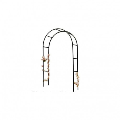 Pergoolikaare hoidja roosidele, lilledele, ploomidele, metallist 240 x 140 cm