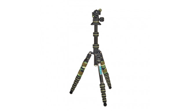3 Legged Thing Punks Corey 2.0 Tripod Kit Black/Green with AirHed Neo 2.0