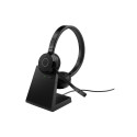 JABRA Evolve 65 TE peakomplekt Link 390 Bluetooth adapter kandekott kasutusjuhendid USB-C to USB-A k