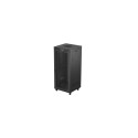 Standing rack cabinet 19" 37U 800X800 black perforated LCD Lanberg (Flat Pack)