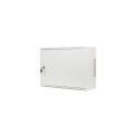 Lanberg 19" 4U+3U Wall Mount Rack 540x200 Low Profile Grey Assembled