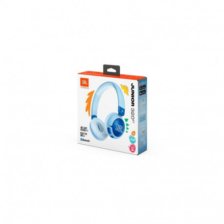 JBL JR320BT Bluetooth Wireless On-Ear Headphones for Kids Blue EU