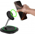 Tech-Protect juhtmevaba laadija A46 3in1 QI15W, must