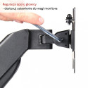 Wall handle to 1 lcd monitor 13-27 inches L-12GW