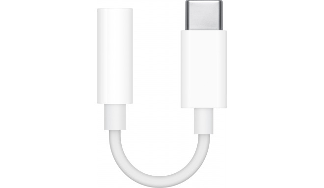 Apple adapter USB-C - 3.5 mm, white