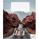 Victor Stationery notebook A5 checkered 36 sheets