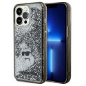 Karl Lagerfeld case Liquid Glitter Choupette Apple iPhone 13 Pro