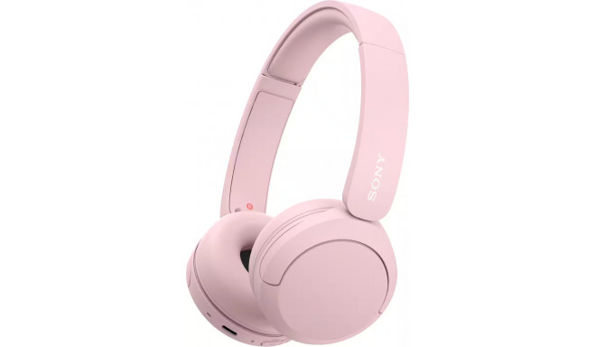 Sony wireless headset WH-CH520, pink