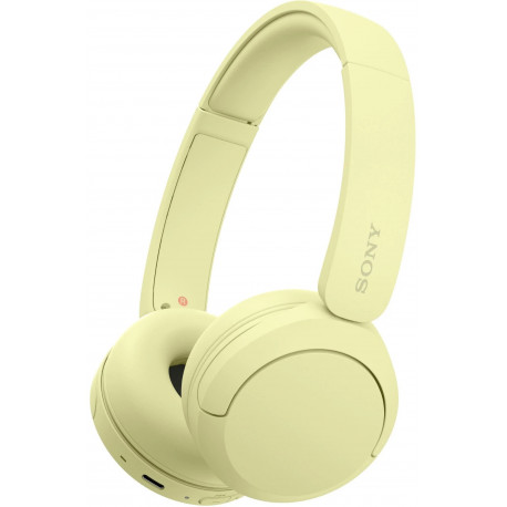 Sony wireless headset WH-CH520, yellow