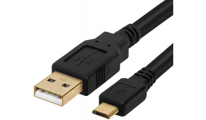 Vivanco kaabel USB - microUSB 1m (45219) (avatud pakend)